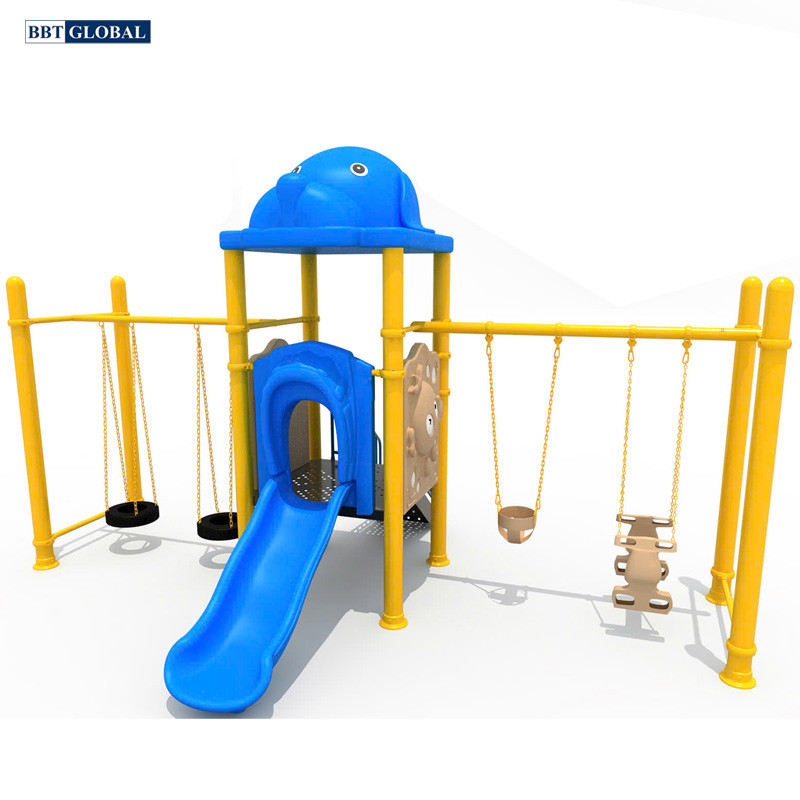 Cầu trượt xích đu liên hoàn nhập khẩu XDNK-839