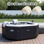Bể bơi sục massage có máy lọc tạo clo từ muối 2m01 INTEX 28458