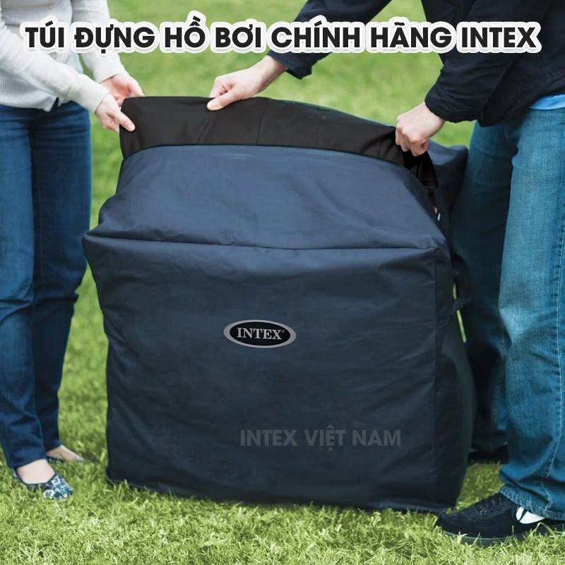 Bể bơi sục massage có máy lọc tạo clo từ muối 2m01 INTEX 28458