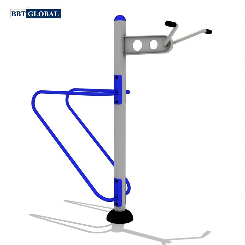Thiết bị thể dục ngoài trời đa năng xà kép kết hợp đu xà KXJS-1098