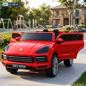 Ô tô điện trẻ em BBT Global dáng siêu xe BBT-5858 đỏ