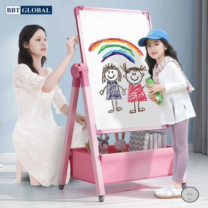 Bảng vẽ trẻ em CỠ LỚN 2 mặt từ tính xóa dễ dàng, không bám bụi A189