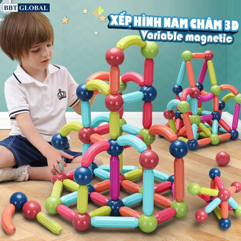 Phát triển trí tưởng tượng và khả năng sáng tạo của trẻ nhờ đồ chơi xếp hình