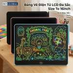 Bảng vẽ tự xóa điện tử đa sắc màu cỡ lớn 16 inch H16