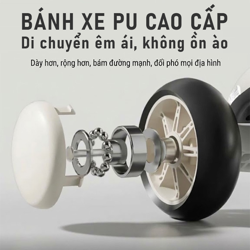 Xe trượt scooter 2in1 cho bé có ghế ngồi BBT Global KM983S