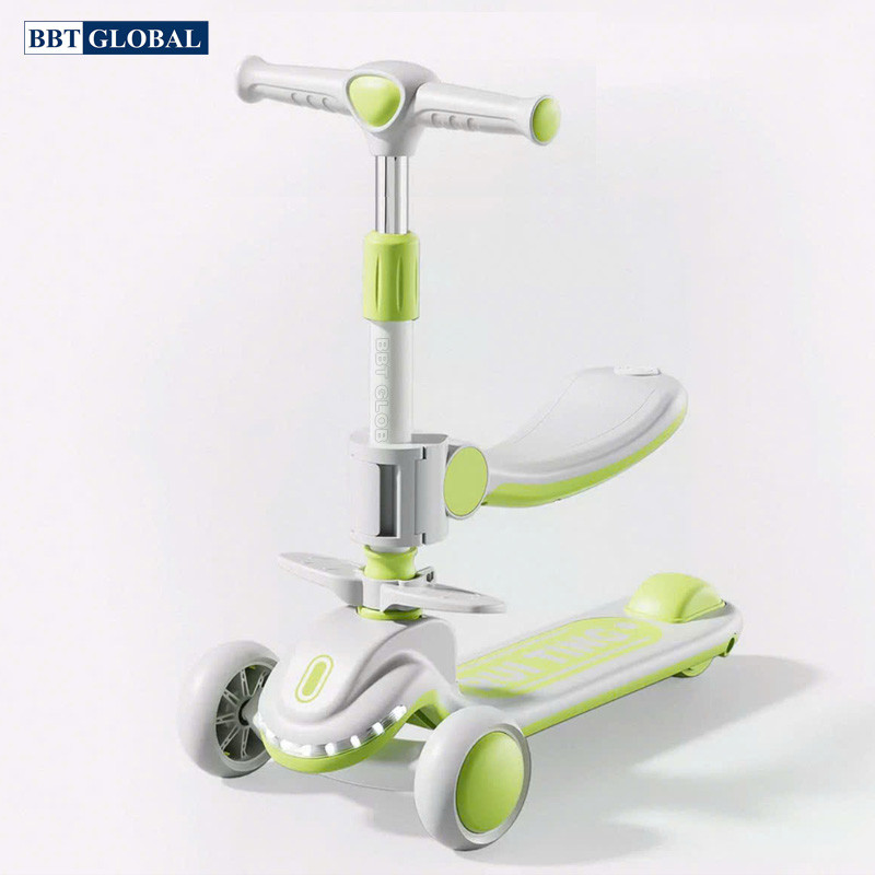 Xe trượt scooter 2in1 cho bé có ghế ngồi BBT Global KM983S