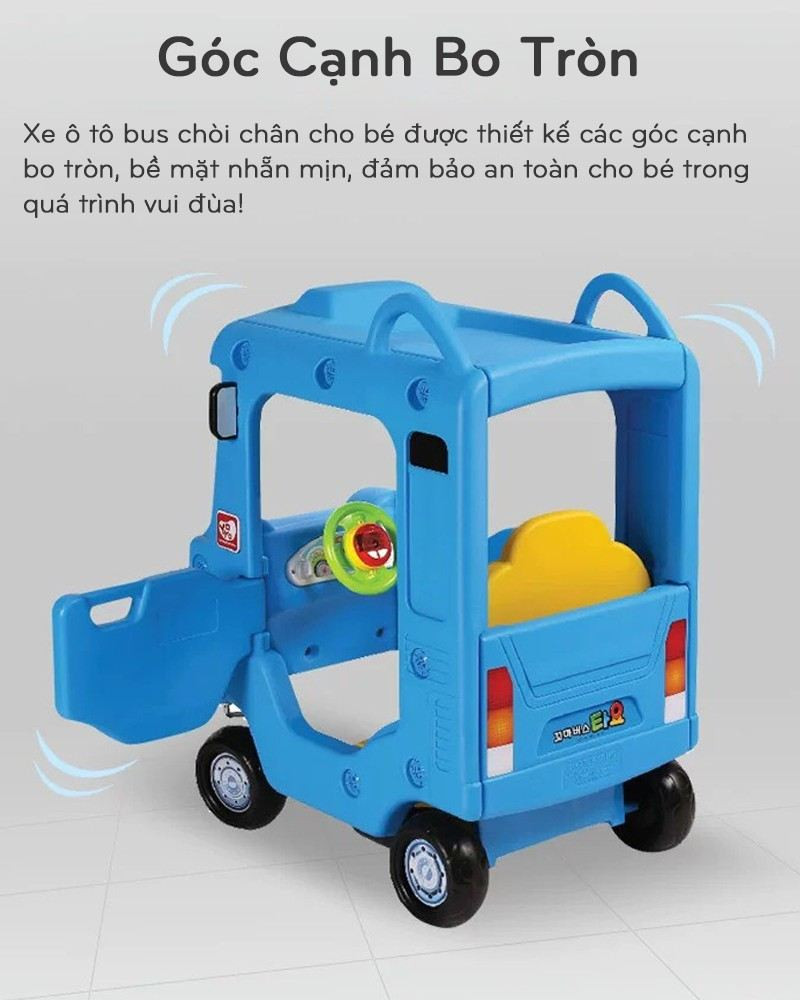 Ưu tiên thiết kế chắc chắn khi chọn xe chòi chân