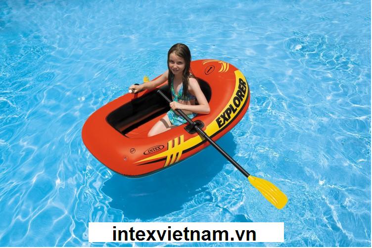 Thuyền bơm hơi trẻ em Explorer 100 INTEX 58329