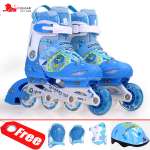 Bộ giày, mũ, bảo vệ trượt Patin Cougar cao cấp MZS816N-QS