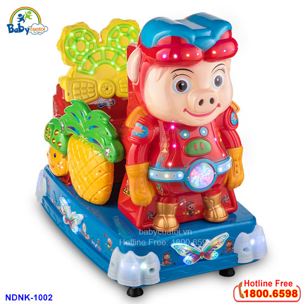 Nhún điện nhập khẩu lợn thần tài NDNK-1002