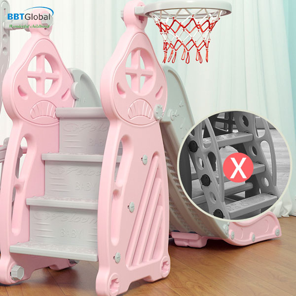 Cầu trượt đơn cho bé máng dài BSL308