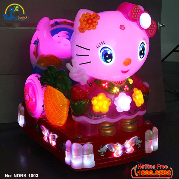 Nhún điện nhập khẩu Hello Kitty NDNK-1003