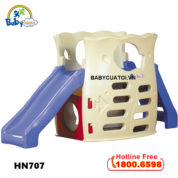 Cầu trượt kêt hợp hầm chui khẩu Hàn Quốc HN707_1
