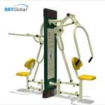 Thiết bị tập thể dục ngoài trời kéo đẩy kết hợp KXJS-032
