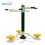 Thiết bị tập xoay eo đứng KXJS-07 (tay trên văng 3 phía)