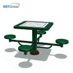 Bàn cờ ngoài trời bốn chỗ ngồi KXJS-13202
