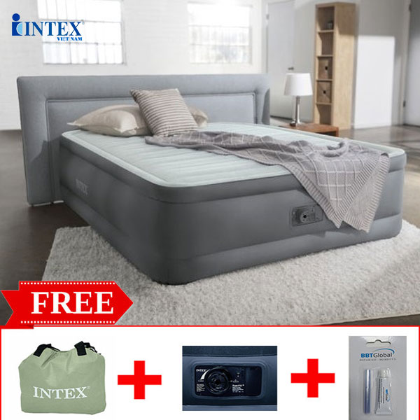 Giường hơi tự phồng công nghệ PremAire 1m37 INTEX 64904