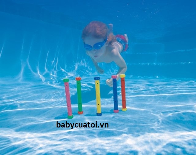 Set 5 món sắc màu chơi dưới nước INTEX 55504