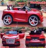 Ô tô điện trẻ em dáng Audi TTS màu đỏ phun sơn BBT-9999DS