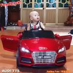 Ô tô điện trẻ em dáng Audi TTS màu đỏ phun sơn BBT-9999DS