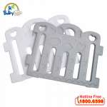 Cặp cạnh quây bóng Hàn Quốc mầu hồng trắng 6504-2HT