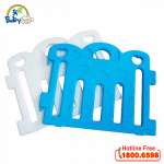 Cặp cạnh quây bóng Hàn Quốc mầu hồng trắng 6504-2HT