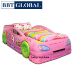 Giường ngủ cho bé gái đẹp giá rẻ nhập khẩu B016-H