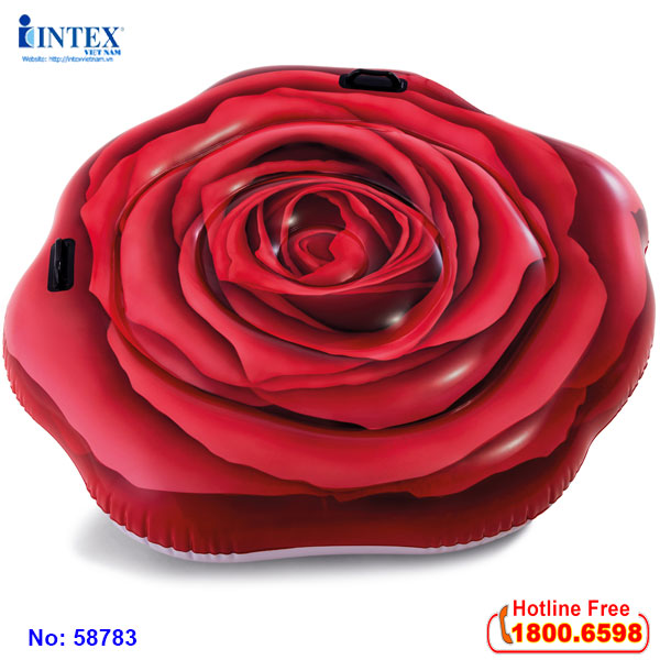 Phao bơi Hoa Hồng Đỏ khổng lồ INTEX 58783