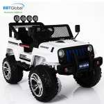 Ô tô điện trẻ em địa hình 4 động cơ màu trắng BBT-666.99T