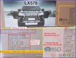 Ô tô điện trẻ em LEXUS bản quyền sơn xanh cao cấp LX570-X