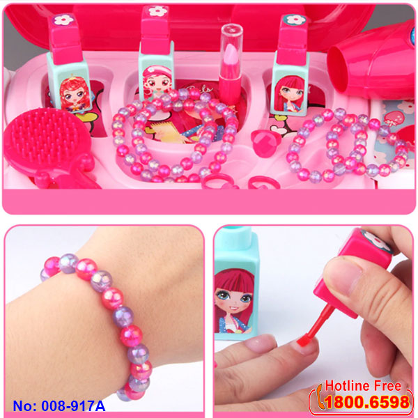 Bộ đồ chơi trang điểm cho bé 008-917A