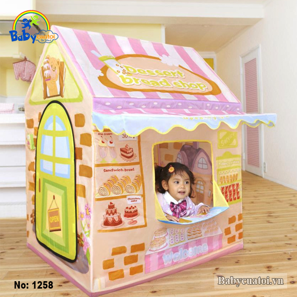 Nhà bóng cho bé tiệm bánh ngọt 1258