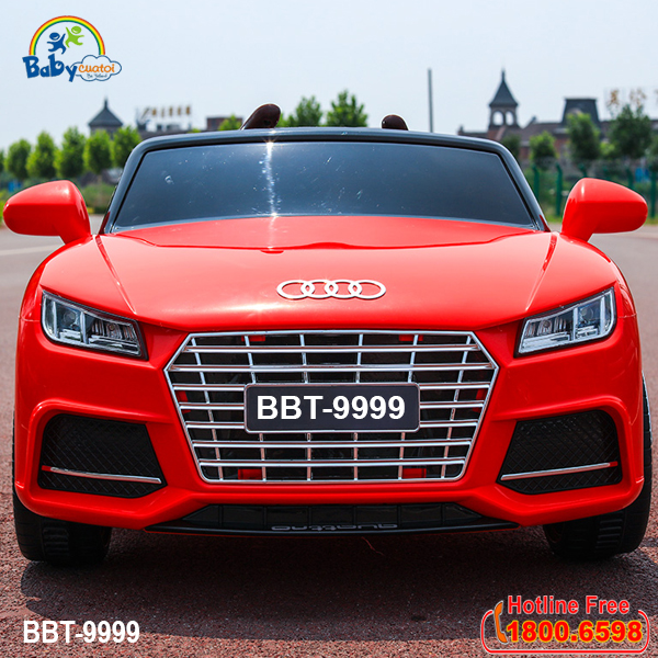 Ô tô điện trẻ em dáng Audi TTS màu đỏ thường BBT-9999D