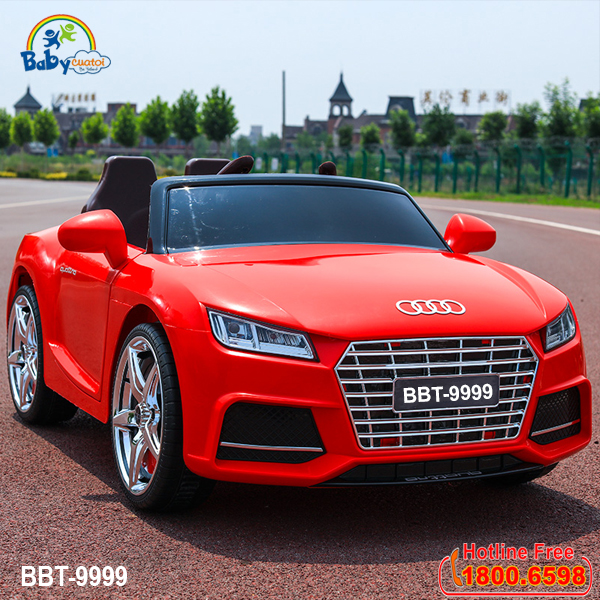 Ô tô điện trẻ em dáng Audi TTS màu đỏ thường BBT-9999D