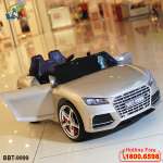 Ô tô điện trẻ em dáng Audi TTS màu ghi phun sơn BBT-9999GS