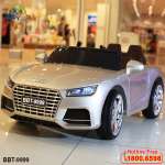 Ô tô điện trẻ em dáng Audi TTS màu ghi phun sơn BBT-9999GS