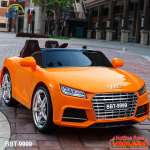 Xe oto điện trẻ em dáng Audi TTS màu vàng BBT-9999V
