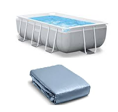 Vỏ bể kim loại chữ nhật 3m*1.75m*0.8m INTEX 12216