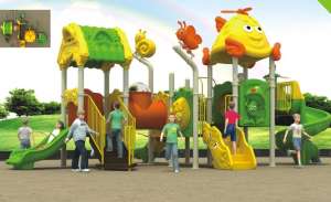 Cầu trượt liên hoàn cao cấp nhập khẩu BG048-1