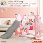 Cầu trượt xích đu Hàn Quốc 4 trong 1 Hello Kitty Y1762