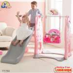 Cầu trượt xích đu Hàn Quốc 4 trong 1 Hello Kitty Y1762