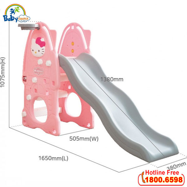 Cầu trượt Hàn Quốc 3 trong 1 Hello Kitty Y1763