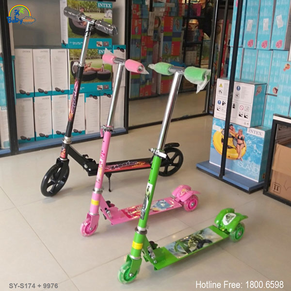 Xe Scooter đạp vận động cao cấp đa năng SY-S174