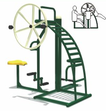 Thiết bị thể dục ngoài trời đa năng 4 trong 1 KXJS-088