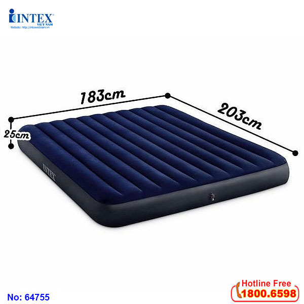 Đệm hơi INTEX công nghệ mới 1m83 64755