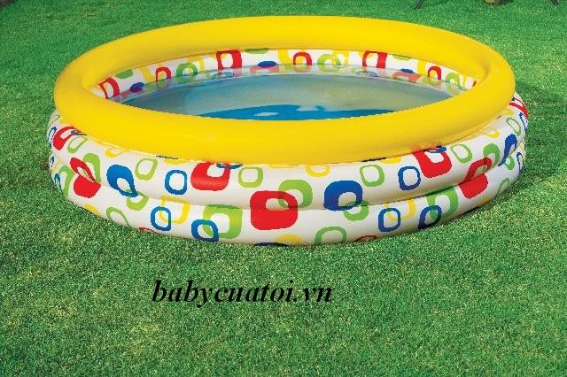 Bể bơi phao INTEX hoa tròn 1m47 - 58439