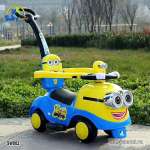 Xe chòi chân kết hợp xe đẩy Minion cao cấp SW002