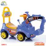 Xe chòi chân cần cẩu máy xúc cho bé SW011