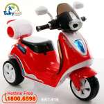 Xe máy điện trẻ em màu hồng BBT-916H