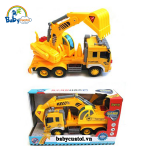 Mô hình đồ chơi xe cần cẩu cỡ lớn có đèn và nhạc WY303S